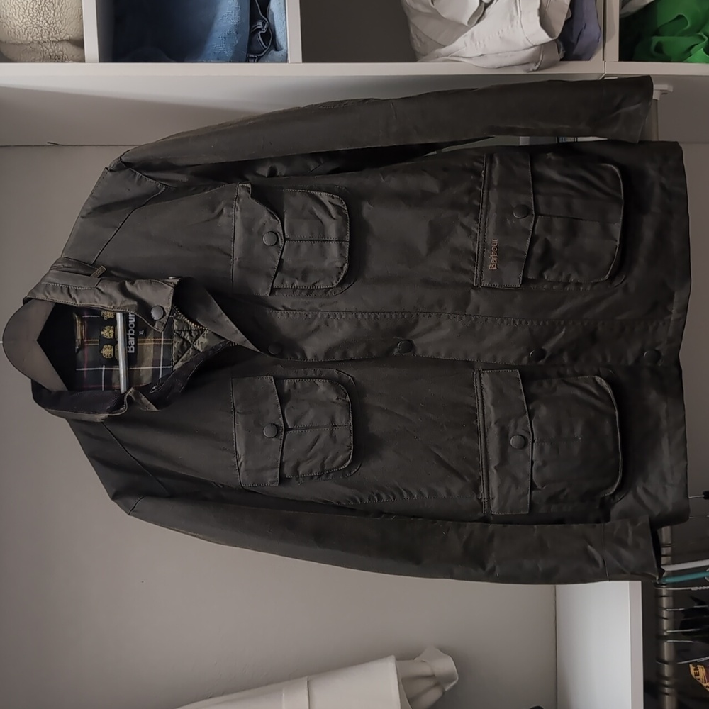 Men's XL Barbour Wax Jacket NWT